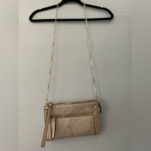 Beige snakeskin Purse
